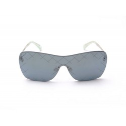 NEUF LUNETTES DE SOLEIL CHANEL MASQUE AIRLINE RUNWAY 4215 ACIER SUNGLASSES 550€