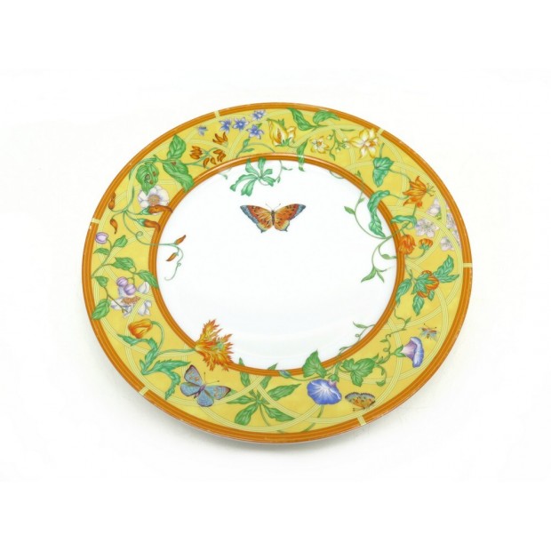 ASSIETTE HERMES PLAT A GATEAU LA SIESTA 27.5 CM EN PORCELAINE CAKE PLATE 550€