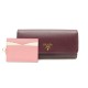 NEUF PORTEFEUILLE PRADA CONTINENTAL 1MH132 CUIR SAFFIANO ROSE BOITE WALLET 570€