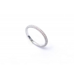 NEUF BAGUE BOUCHERON ALLIANCE EPURE JAL01175 T60 EN OR ET DIAMANTS 3 RANGS 7950€