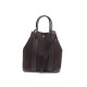 SAC A MAIN HERMES GARDEN PARTY VERTICAL TOILE & CUIR MARRON CABAS HAND BAG 1640€