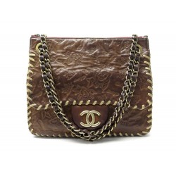 SAC A MAIN CHANEL TIMELESS A49903 CROISIERE 2011 EN CUIR CAMELIA HAND BAG 9300€