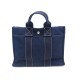 SAC A MAIN HERMES CABAS TOTO PM EN TOILE COTON BLEU CANVAS HAND BAG TOTE 790€