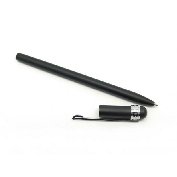 NEUF STYLO BILLE MONTBLANC SCENIUM 09971 METAL NOIR MAT + BOITE BALLPOINT 410€