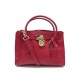 SAC A MAIN MICHAEL KORS 30S2GHMS3L LOCKET EN CUIR ROUGE LEATHER HAND BAG 300€