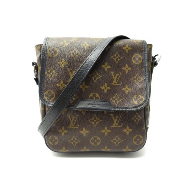 2012 LOUIS VUITTON Monogram Macassar Bass PM Crossbody Messenger