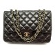 SAC A MAIN CHANEL CLASSIQUE TIMELESS JUMBO CUIR MATELASSE MARRON HAND BAG 9700€