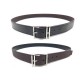 NEUF CEINTURE HERMES NATHAN 105 CM EN CUIR NOIR ET MARRON REVERSIBLE BELT 700€