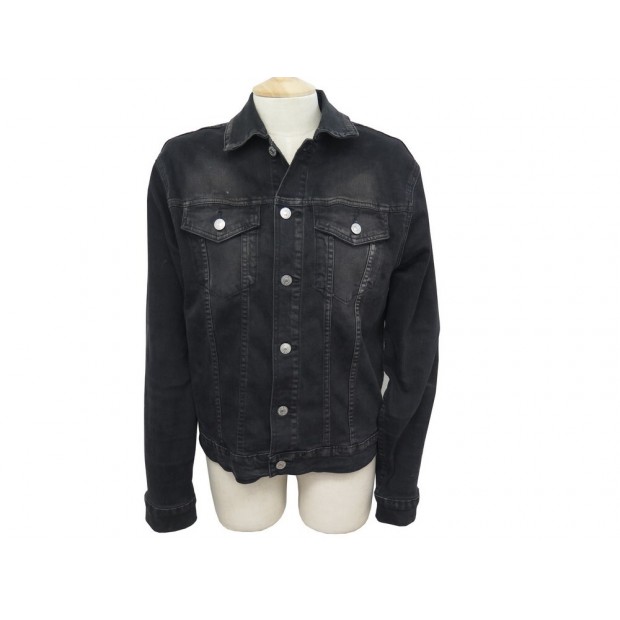 VESTE DIOR EMBROIDERED DENIM SORAYAMA X KIM JONES M 38 NOIR LIMITED JACKET 2350€