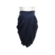 JUPE CHANEL BOUTIQUE EN LAINE BLEU MARINE TAILLE M 38 BLUE NAVY WOOL SKIRT 3100€