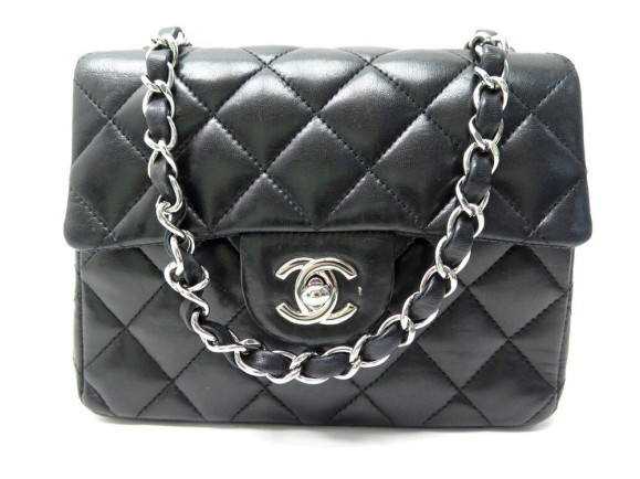  sac a main chanel timeless mini square cuir