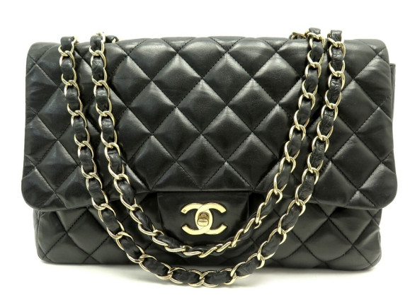 sac a main chanel timeless jumbo bandouliere cuir