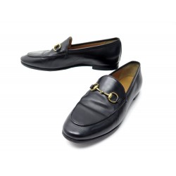 CHAUSSURES GUCCI MOCASSINS JORDAAN A MORS 404069 CUIR 36.5 IT 37.5 FR SHOE 720€