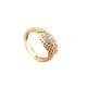 NEUF BAGUE BOUCHERON SERPENT BOHEME S 52 OR 18K ET 8 DIAMANTS 0.33CTS RING 6100€