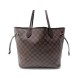 SAC A MAIN LOUIS VUITTON NEVERFULL GM EN TOILE DAMIER EBENE N41357 HANDBAG 1550€