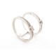 BAGUE REPOSSI HARVEST PARALLELE TAILLE 55 OR BLANC 18K WHITE GOLD RING 9100€