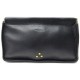 NEUF POCHETTE JEROME DREYFUSS CLIC CLAC M EN CUIR GRAINE NOIR TROUSSE POUCH 185€