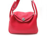 sac a main hermes lindy 26 en cuir clemence rouge