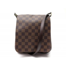 NEUF SAC A MAIN LOUIS VUITTON MUSETTE SALSA DAMIER EBENE BANDOULIERE BAG 1290€