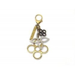 PORTE CLES LOUIS VUITTON TAPAGE CHARM M65090 BIJOU DE SAC METAL KEY RING 450€