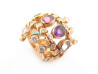 bague dior quatre epices or 18k diamants et pierres