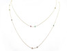 collier dior sautoir mimioui 110cm or jaune