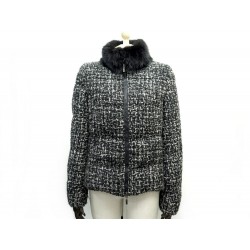 NEUF MANTEAU MONCLER CORBEILLE GIUBBOTTO 38 320934535010 LAINE & FOURRURE 1390€