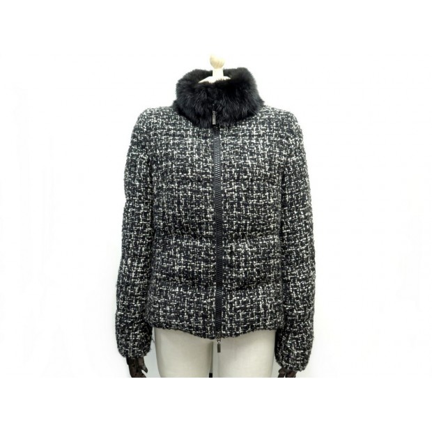 NEUF MANTEAU MONCLER CORBEILLE GIUBBOTTO 38 320934535010 LAINE & FOURRURE 1390€