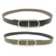 CEINTURE HERMES BOUCLE CIRCUIT 24 CUIR REVERSIBLE T95 TOGO ETOUPE NOIR BELT 610€