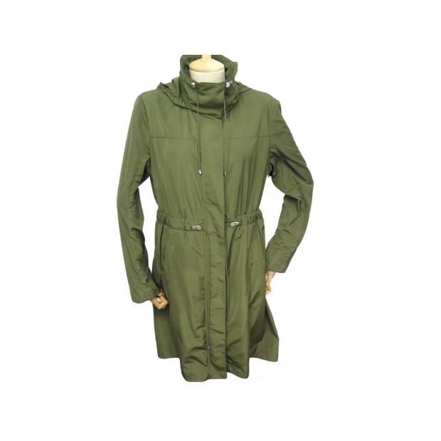 NEUF MANTEAU MONCLER MALACHITE GIUBBOTTO T4 XL 44 COUPE VENT KAKI JACKET 715€