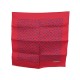 NEUF FOULARD GAVROCHE HERMES POCHETTE 45 CARRE EN SOIE ROUGE SILK SCARF 210€