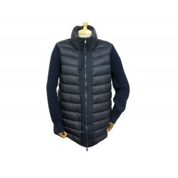 BLOUSON DOUDOUNE MONCLER MAGLIONE TRICOT CARDIGAN L 42 MANCHES LAINE COAT 915€