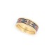 NEUF BAGUE MICHAELA FREY FREYWILLE ULTRA EGYPTE T 53 EMAIL DORE ENAMEL RING 410€