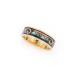 NEUF BAGUE MICHAELA FREY FREYWILLE ULTRA TAILLE 62 EMAIL DORE ENAMEL RING 410€