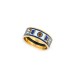 NEUF BAGUE MICHAELA FREY FREYWILLE MISS TULIPE T 62 EMAIL DORE ENAMEL RING 410€