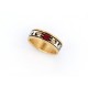 NEUF BAGUE MICHAELA FREY FREYWILLE ULTRA FEUILLES T53 EMAIL DORE LEAVE RING 410€