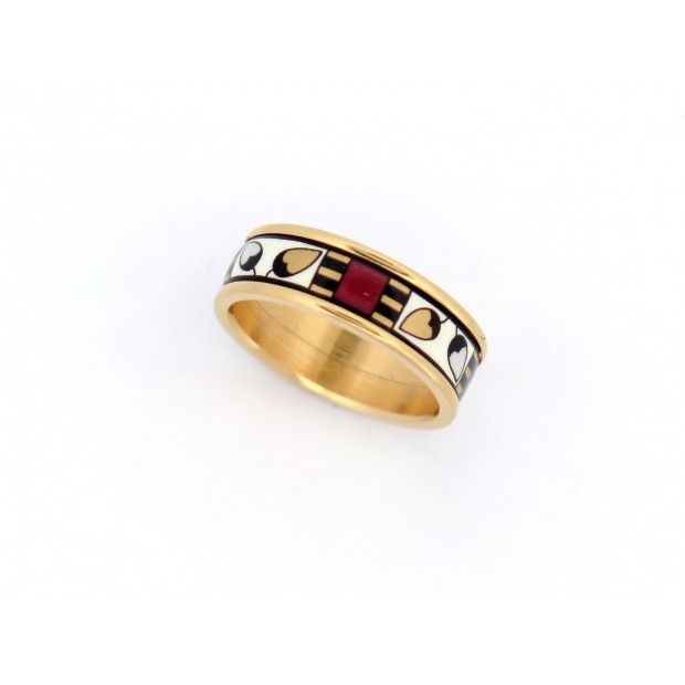 NEUF BAGUE MICHAELA FREY FREYWILLE ULTRA FEUILLES T53 EMAIL DORE LEAVE RING 410€