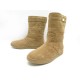 NEUF BOTTINES DIOR COSY CANNAGE LOW BOOTS 37 IT 38 FR PEAU LAINEE BEIGE 1290€