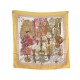 NEUF FOULARD HERMES LES LEGENDES DE L'ARBRE FAIVRE CARRE 90 SOIE SILK SCARF 460€