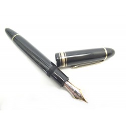 STYLO PLUME MONTBLANC MEISTERSTUCK 149 DORE NOIR 115384 PISTON + BOITE PEN 800€