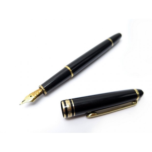 STYLO PLUME MONTBLANC MEISTERSTUCK CLASSIQUE DORE 106514 NOIR FOUNTAIN PEN 585€