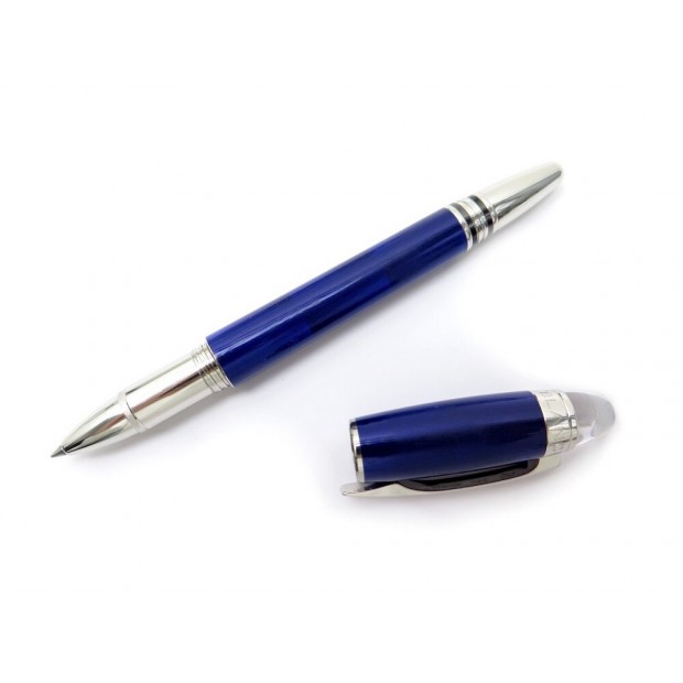 STYLO BILLE MONTBLANC STARWALKER COOL BLUE 9978 LAQUE BLEU ROLLERBALL PEN 455€