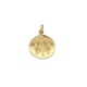 MEDAILLE PENDENTIF ARTHUS BERTRAND GALET SAINT ESPRIT 18MM OR JAUNE PENDANT 570€