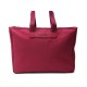 NEUF SAC DE VOYAGE A MAIN LANCEL EN TOILE BORDEAUX CANVAS HAND BAG PURSE