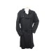 MANTEAU BURBERRY IMPERMEABLE XL 56 EN COTON NOIR BLACK VESTE TRENCH COAT 1990€