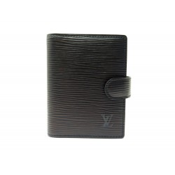 NEUF PORTE CARTES LOUIS VUITTON CUIR EPI WALLET BLACK LEATHER CARDS HOLDER 340€