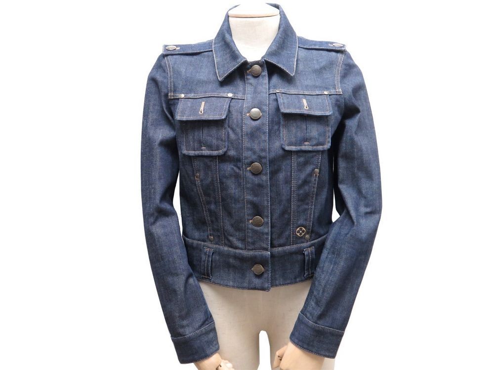 veste louis vuitton femme 40 38 m en denim jean