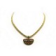 NEUF COLLIER PENDENTIF MICHAELA FREY FREYWILLE DEMI-LUNE + CHAINE TORSADEE 620€