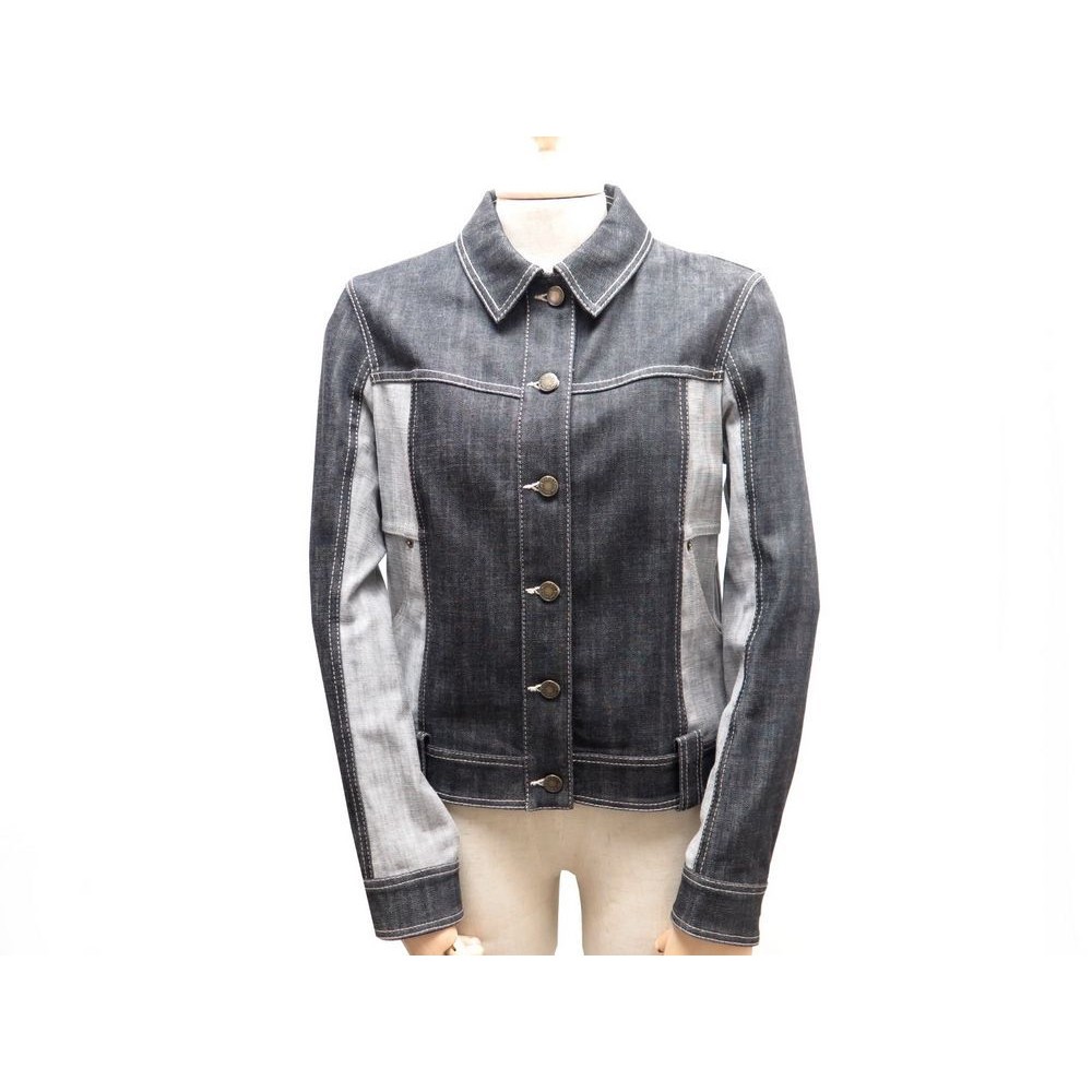 veste louis vuitton 38 36 m s blouson en denim