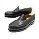 NEUF CHAUSSURES JM WESTON MOCASSINS 180 5.5F 39.5 40 CUIR NOIR + EMBAUCHOIR 820€